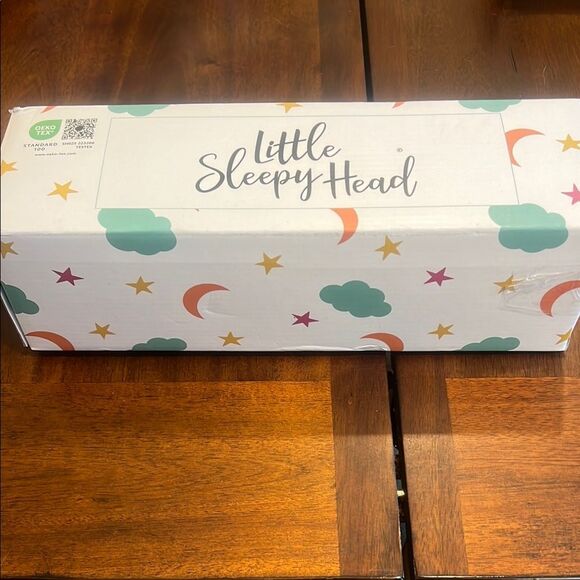 Little Sleepy Head “Bee Happy” Toddler Pillow Floral Bee - Picture 3 of 4